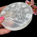 Selenite Round Charging Plates (4inch)