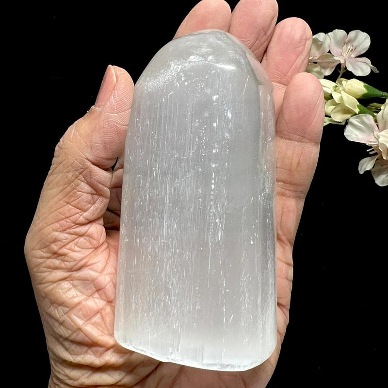 Selenite Free Forms (Cleansing & Meditation)