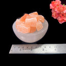 Small Selenite Fire Bowl for Protection