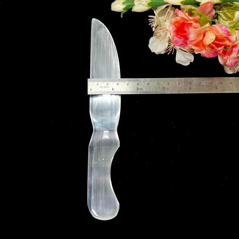 Selenite Knife (Cut Chords)