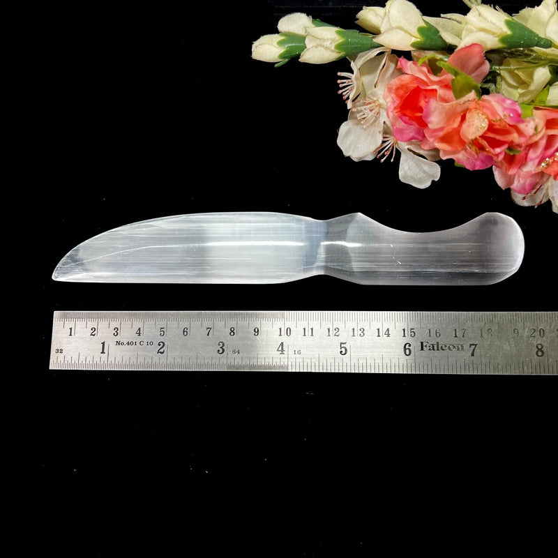 Selenite Knife (Cut Chords)