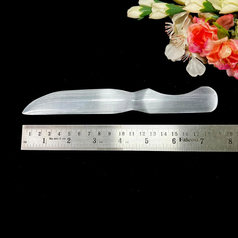 Selenite Knife (Cut Chords)