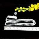 Selenite Round Beads Jaap Mala (Meditation & Protection)