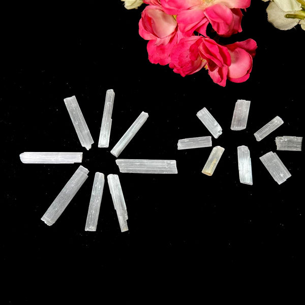 Selenite Rough Pointers / Connectors