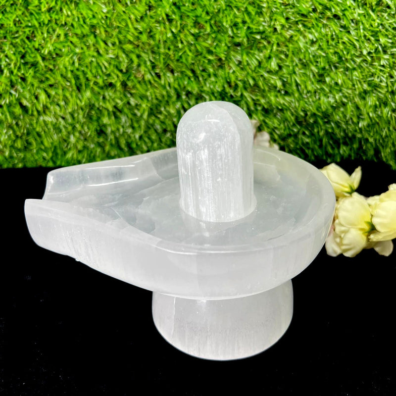 Selenite Shivling