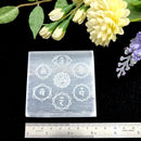 Selenite Small Charging Plates (3 to 3.25 inches)