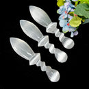 Selenite Medieval Short Dagger (Cut Cords)