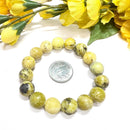 Serpentine Round Bead Bracelet (Raise Kundalini Energy)