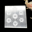 Selenite Small Charging Plates (3 to 3.25 inches)