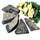 Shungite with Pyrite Rough from Brazil