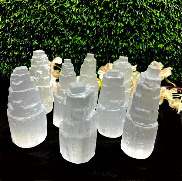 Selenite Skyscraper Towers (Protection at all levels)