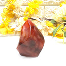 Small Carnelian Twisted Flames (Creativity & Passion)