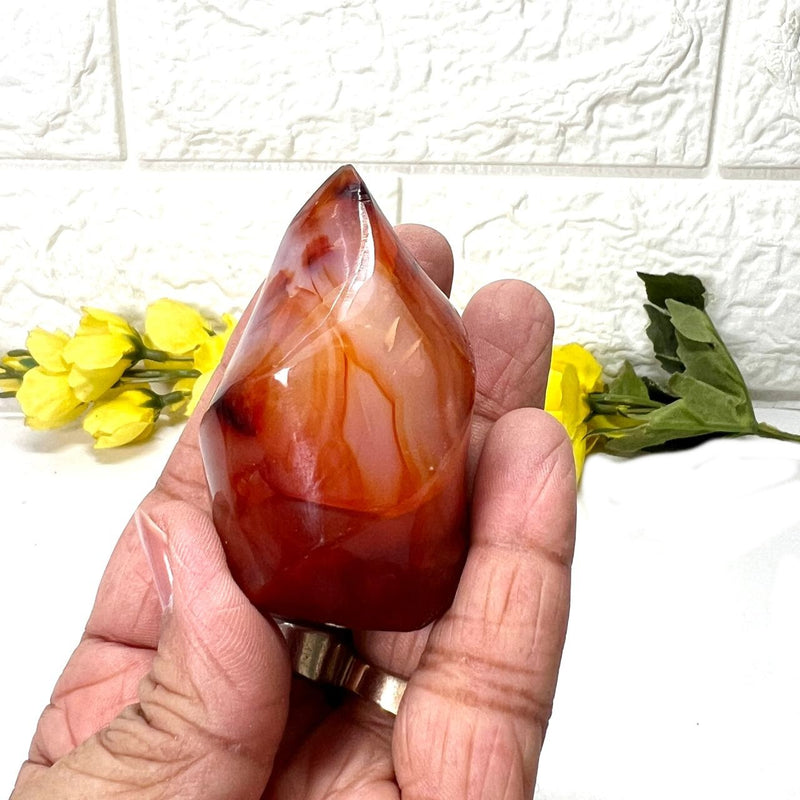 Small Carnelian Flames (Creativity & Passion)