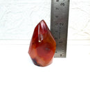 Small Carnelian Twisted Flames (Creativity & Passion)