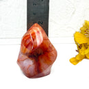 Small Carnelian Twisted Flames (Creativity & Passion)