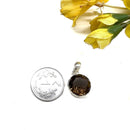 Smoky Quartz Small Pendants in Silver