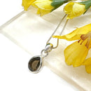 Smoky Quartz Small Pendants in Silver