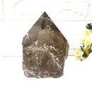 Smoky Quartz Free forms with Polished Points from Brazil