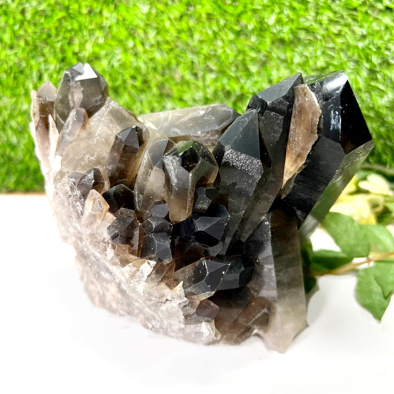 Smoky Quartz Cluster (Grounding & Balancing)