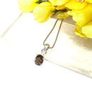 Smoky Quartz Small Pendants in Silver