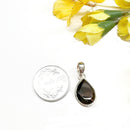 Smoky Quartz Small Pendants in Silver
