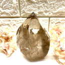 Smoky Quartz Free forms with Polished Points from Brazil