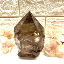 Smoky Quartz Free forms with Polished Points from Brazil