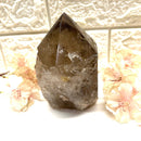 Smoky Quartz Free forms with Polished Points from Brazil