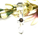 Smoky Quartz Adjustable Ring in Silver