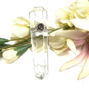 Smoky Quartz Adjustable Ring in Silver