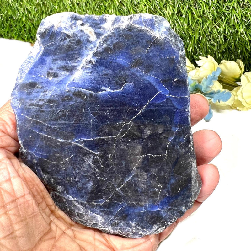 Sodalite One Side Polished Rough