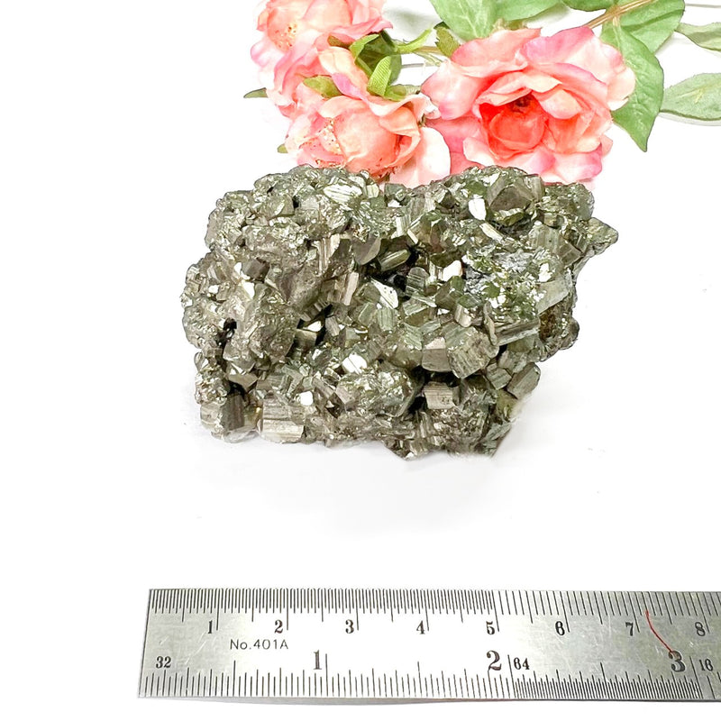 Rare and Special Pyrite Clusters from Peru