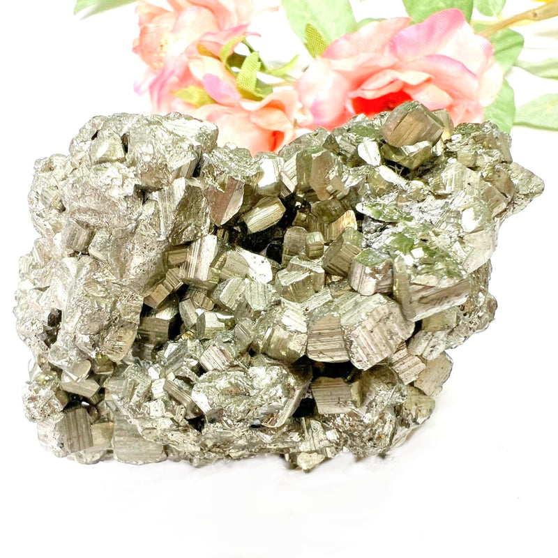 Rare and Special Pyrite Clusters from Peru