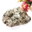 Rare and Special Pyrite Clusters from Peru