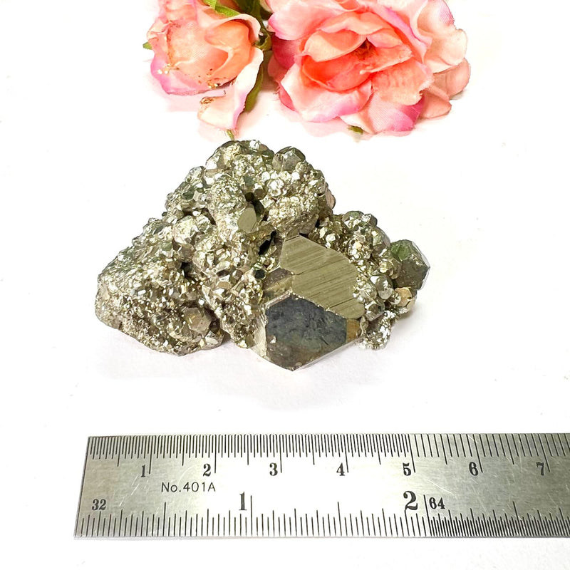 Rare and Special Pyrite Clusters from Peru