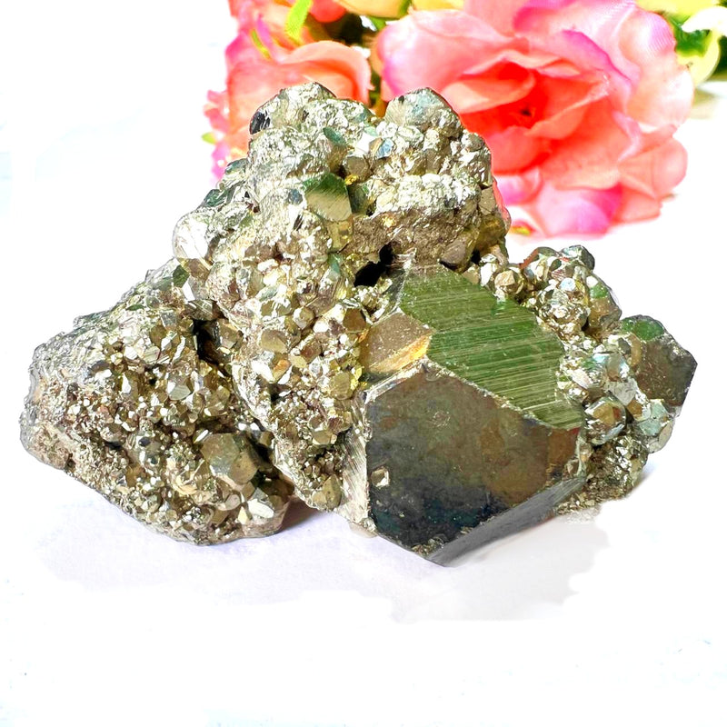 Rare and Special Pyrite Clusters from Peru