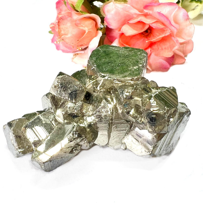 Rare and Special Pyrite Clusters from Peru