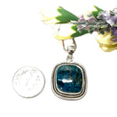 Blue Apatite Silver Pendant Premium Collection (Help in Weight Loss)