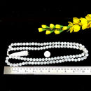 Selenite Round Beads Jaap Mala (Meditation & Protection)