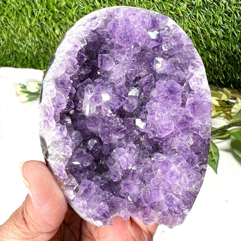 Standing Amethyst Clusters from Brazil AAA Quality (High Vibrations)