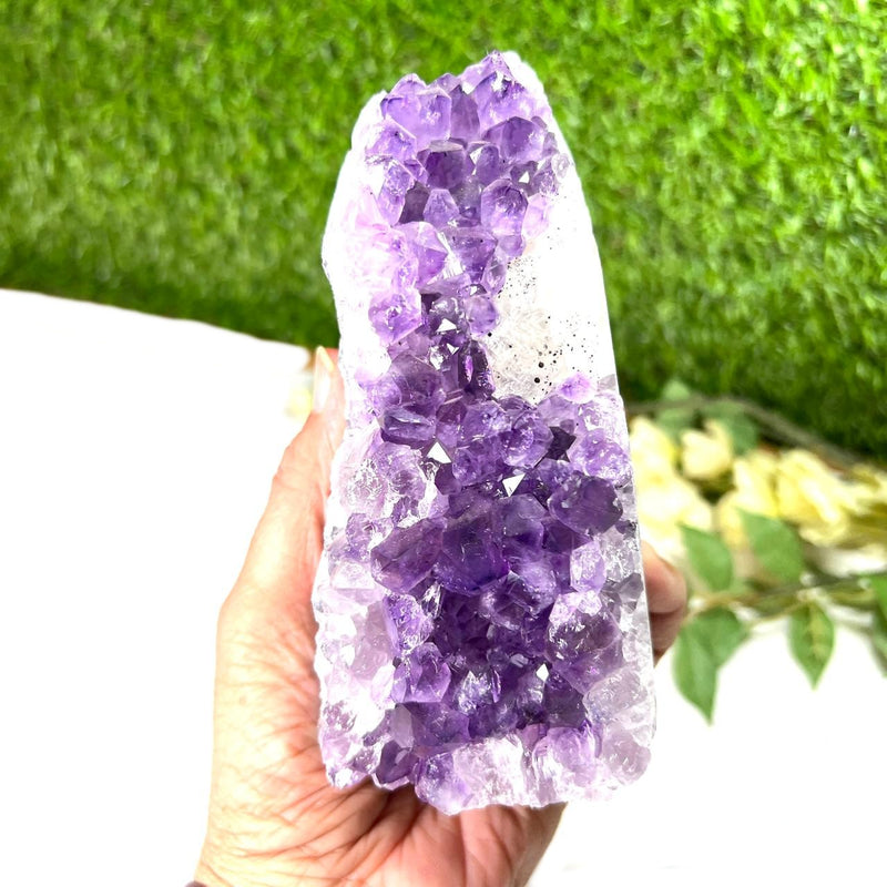 Standing Amethyst Clusters from Brazil AAA Quality (High Vibrations)