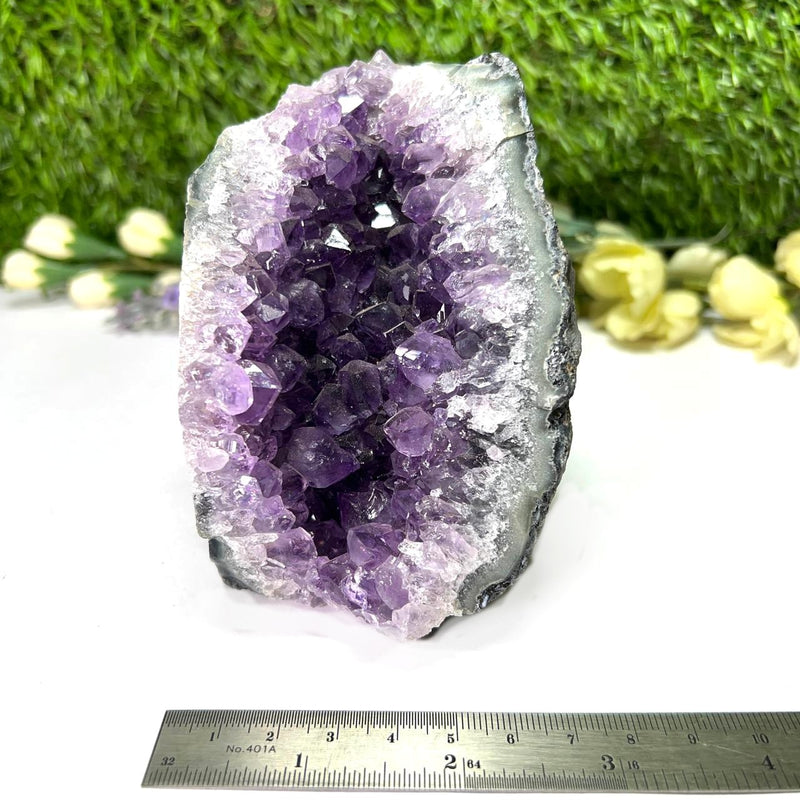 Standing Amethyst Clusters from Brazil AAA Quality (High Vibrations)