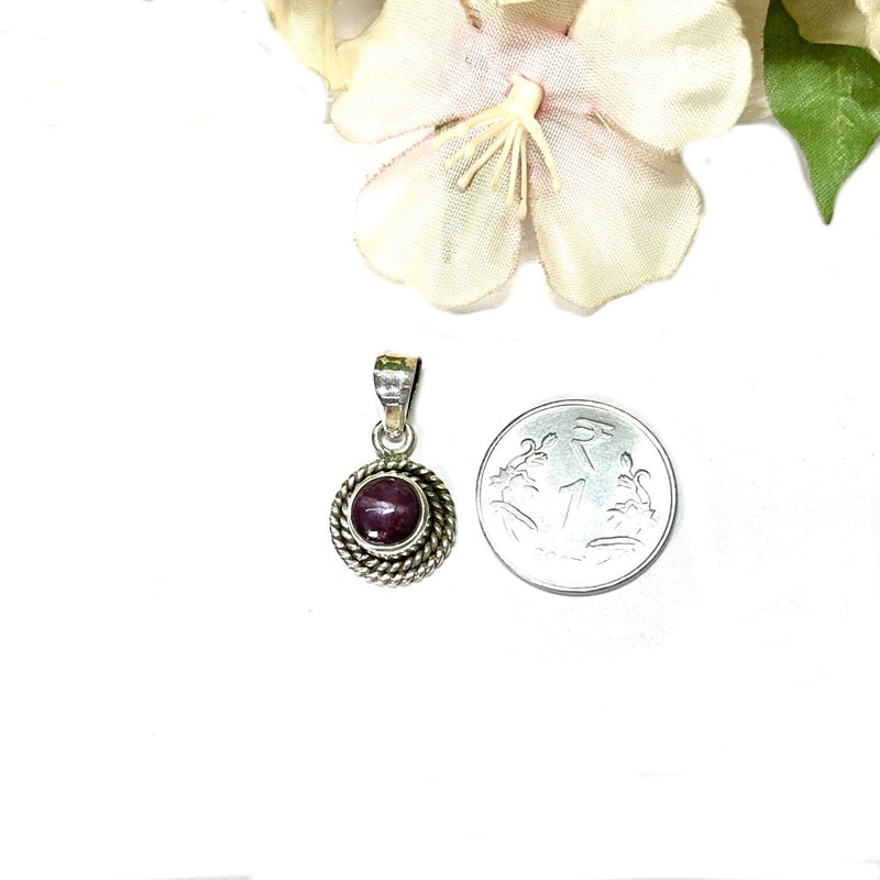 Star Ruby Premium Pendants in Silver (Recognize Inner Potential)