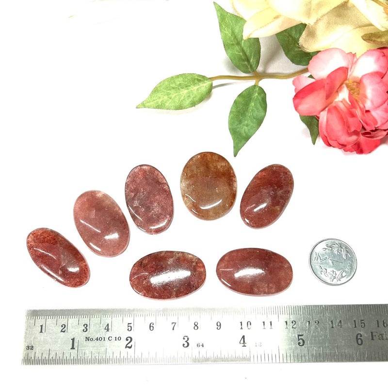 Strawberry Quartz Cabochons (Removes self placed restrictions)