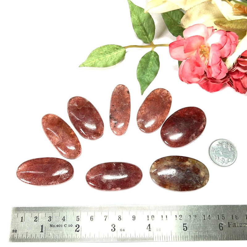 Strawberry Quartz Cabochons (Removes self placed restrictions)