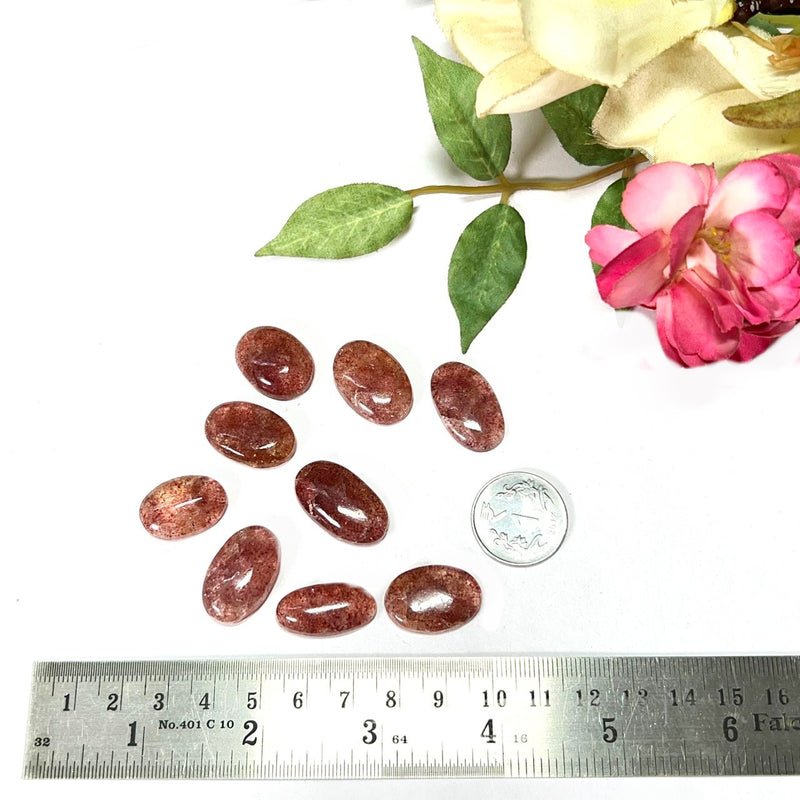 Strawberry Quartz Cabochons (Removes self placed restrictions)