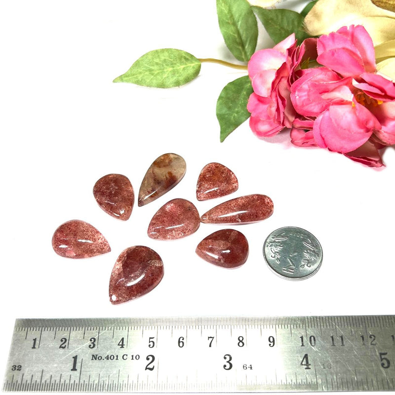 Strawberry Quartz Cabochons (Removes self placed restrictions)