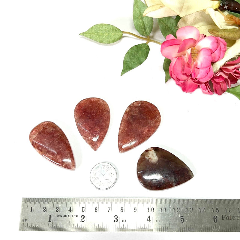 Strawberry Quartz Cabochons (Removes self placed restrictions)