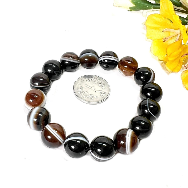 Sulemani Hakik Round Bead Bracelet (Protection from Evil Eye)