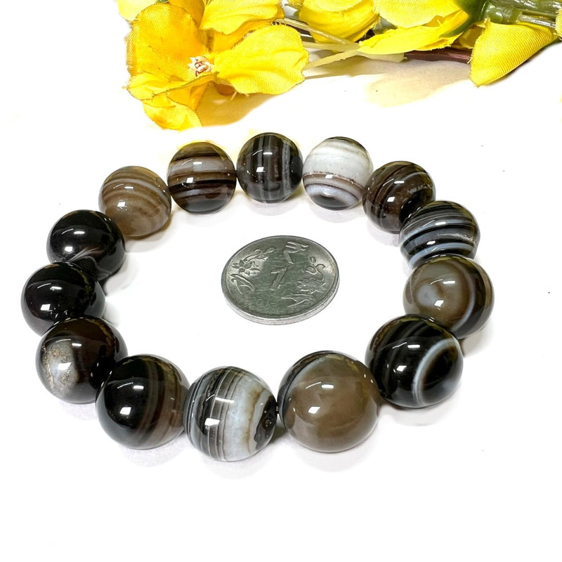 Sulemani Hakik Round Bead Bracelet (Protection from Evil Eye)